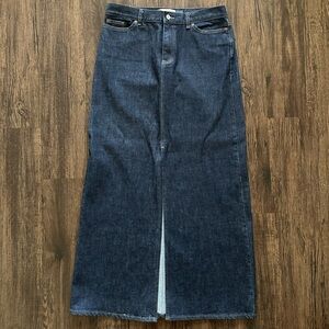 GAP Dark Blue Maxi Skirt